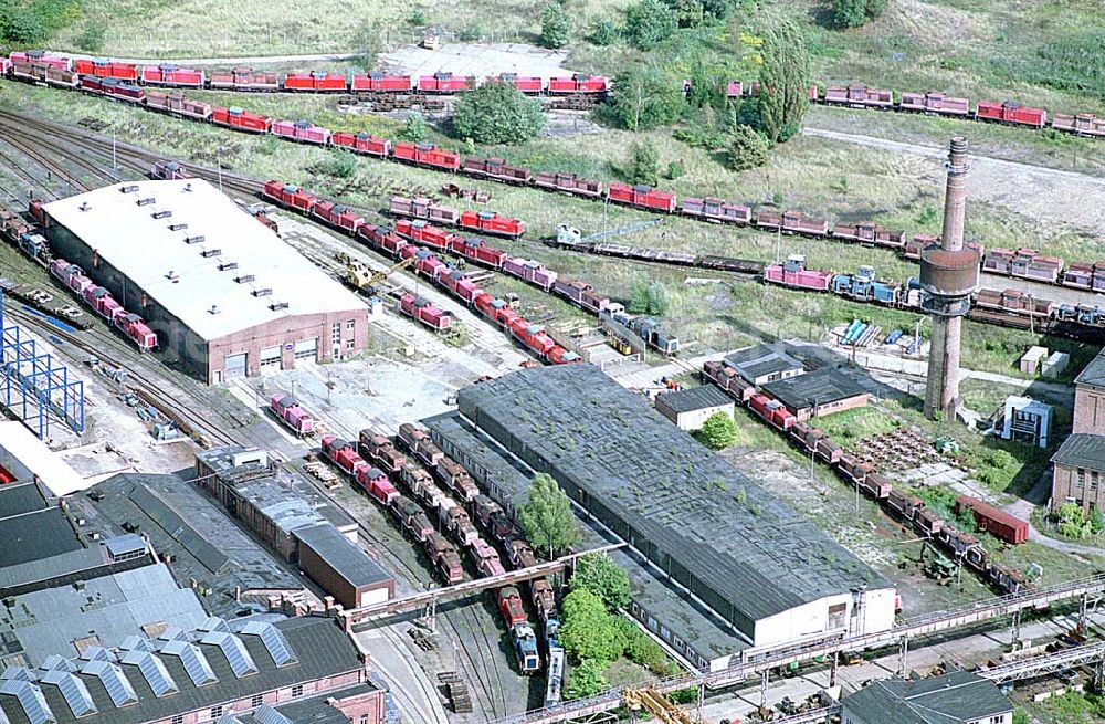 Stendal / Sachsen-Anhalt from the bird's eye view: 