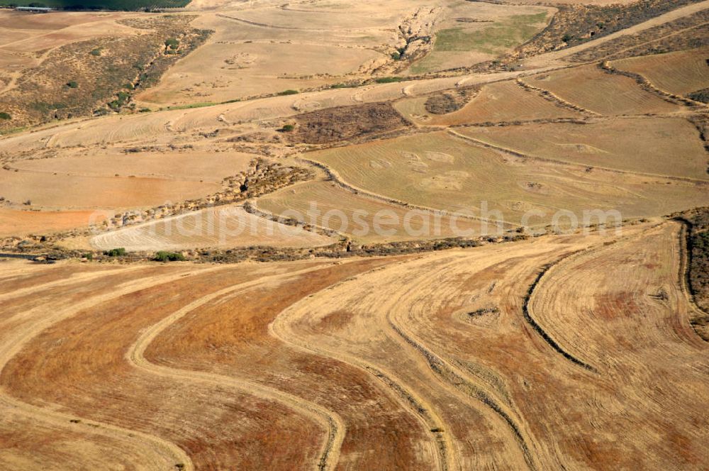 Aerial photograph Durbanville - Blick auf Landschaften / Steppe, nordwestlich von Durbanville / Südafrika. View of steppes in the northwest of Durbanville / South Africa.