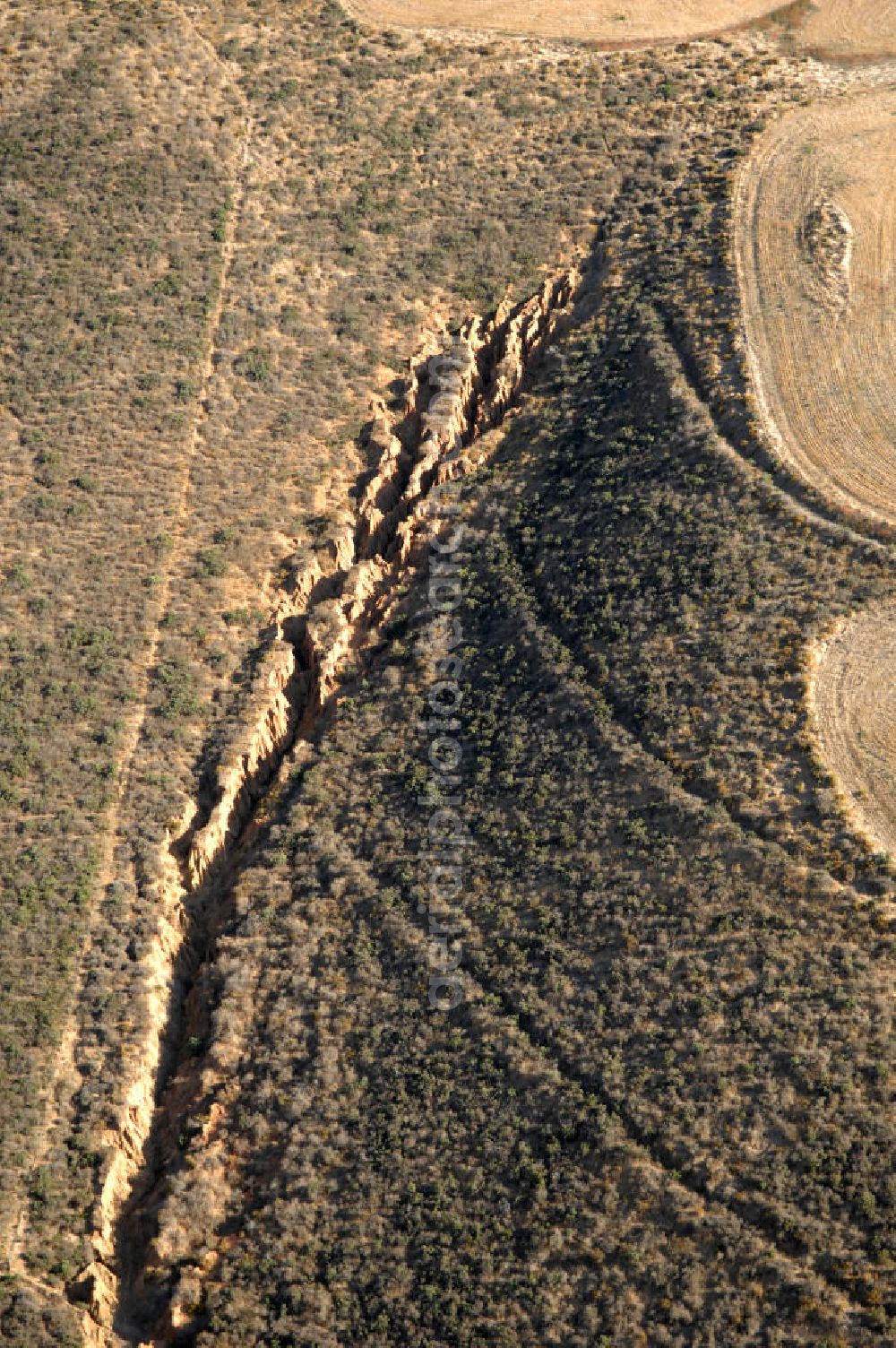 Aerial photograph Durbanville - Blick auf Landschaften / Steppe, nordwestlich von Durbanville / Südafrika. View of steppes in the northwest of Durbanville / South Africa.