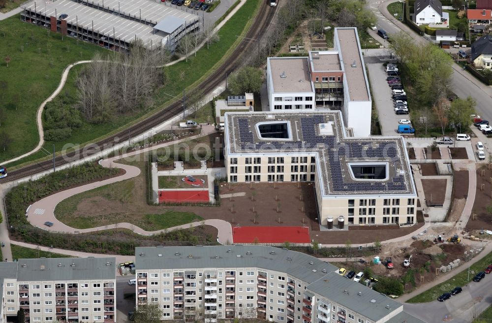 Erfurt from the bird's eye view: Life care of hospice Stationaeres Hospiz St. Martin Erfurt Am Buchenberg in the district Melchendorf in Erfurt in the state Thuringia, Germany