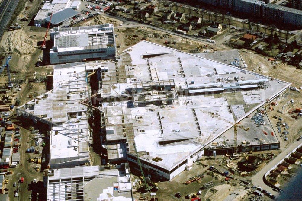 Aerial photograph Potsdam - Drewitz - Stern-Center in Potsdam-Drewitz