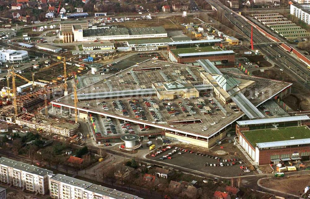 Aerial photograph Potsdam - Drewitz - Stern-Center in Potsdam-Drewitz