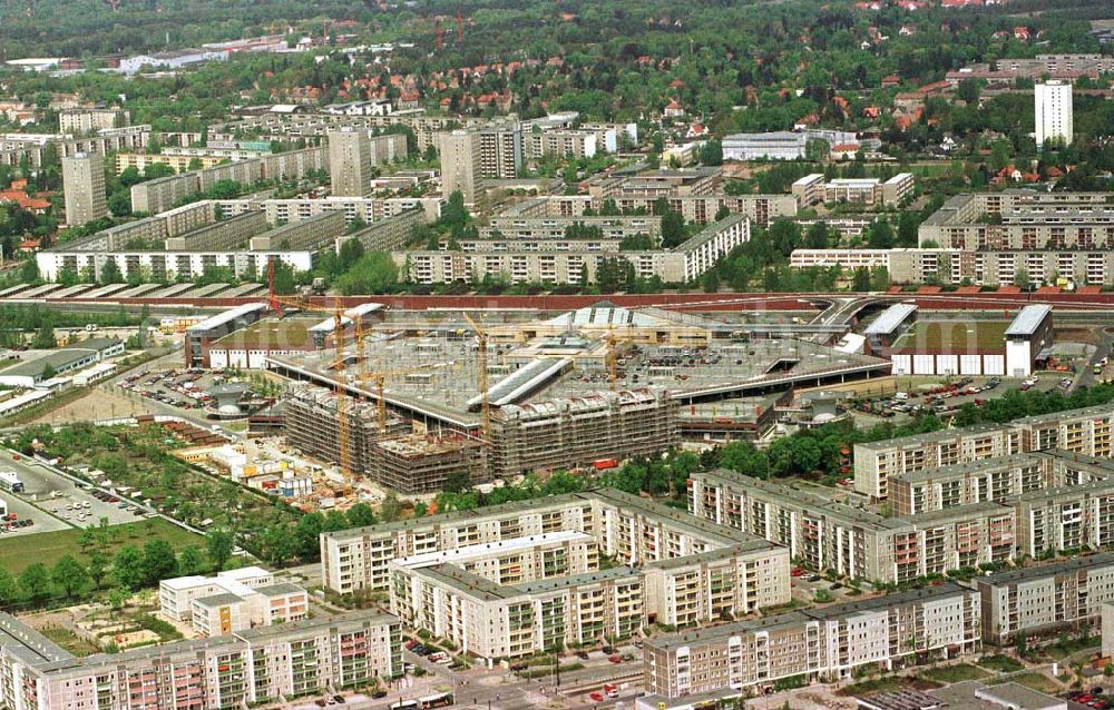 Aerial image Potsdam - Drewitz - Stern-Center in Potsdam-Drewitz