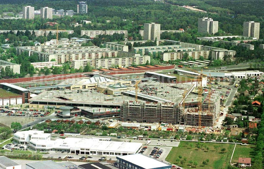 Aerial photograph Potsdam - Drewitz - Stern-Center in Potsdam-Drewitz