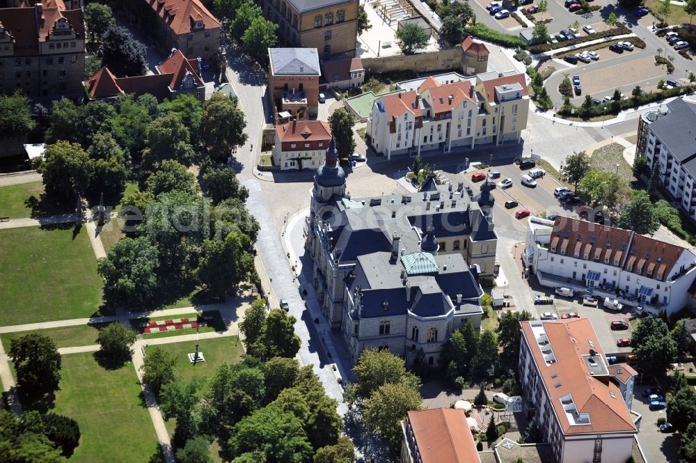 Aerial photograph Merseburg - View of the Meeting place of the Estates von Merseburg im Bundesland Sachsen-Anhalt