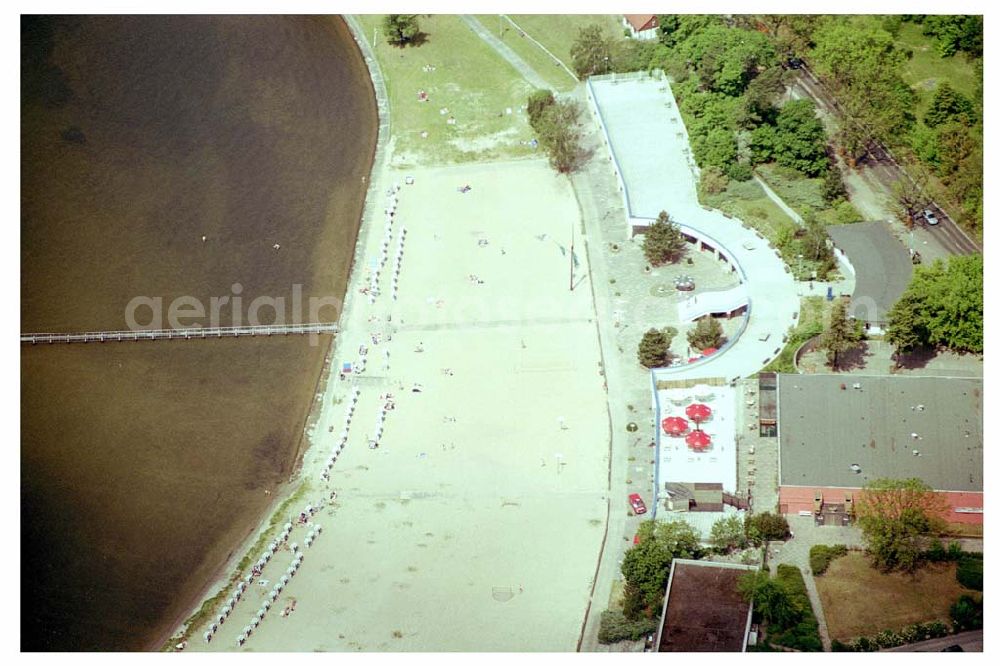 Berlin-Köpenick from above - 31.05.2004 Berlin-Köpenick Strandbad Müggelsee