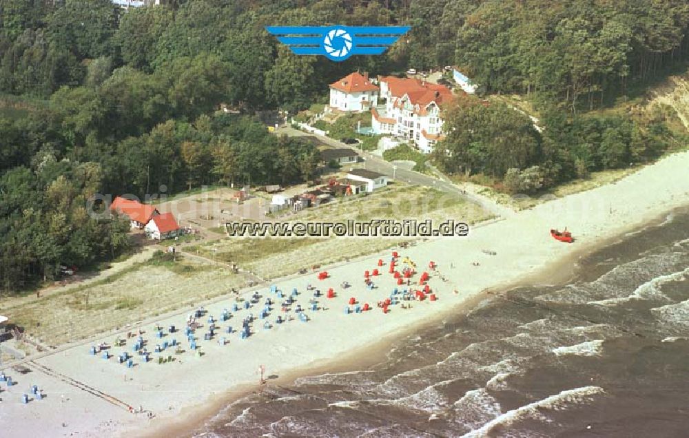 Korswandt/ Usedom - Mecklenburg-Vorpommern from above - Strandhotel in Korswandt.