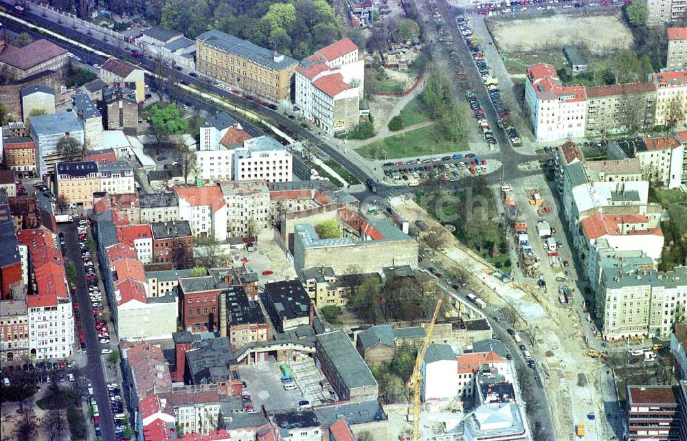 Aerial photograph Berlin - Prenzlauer Berg - 