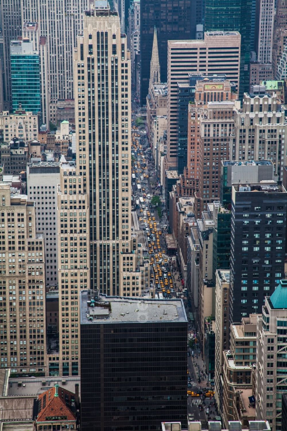 New York From The Bird S Eye View View Of High Rise Skyline In The Borough Of