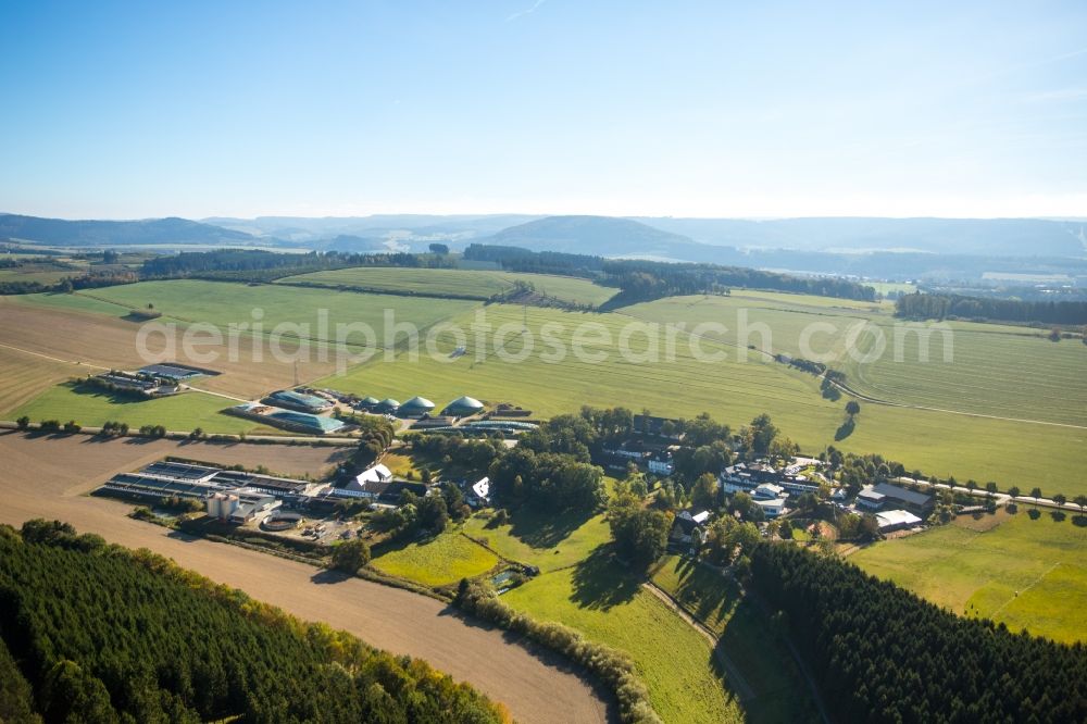 Aerial image Ebbinghof - Range of Go Cart- racetrack in the Familotel Ebbinghof in Schmallenberg in the state North Rhine-Westphalia