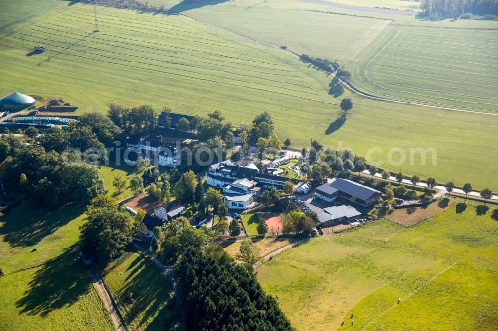 Aerial photograph Ebbinghof - Range of Go Cart- racetrack in the Familotel Ebbinghof in Schmallenberg in the state North Rhine-Westphalia