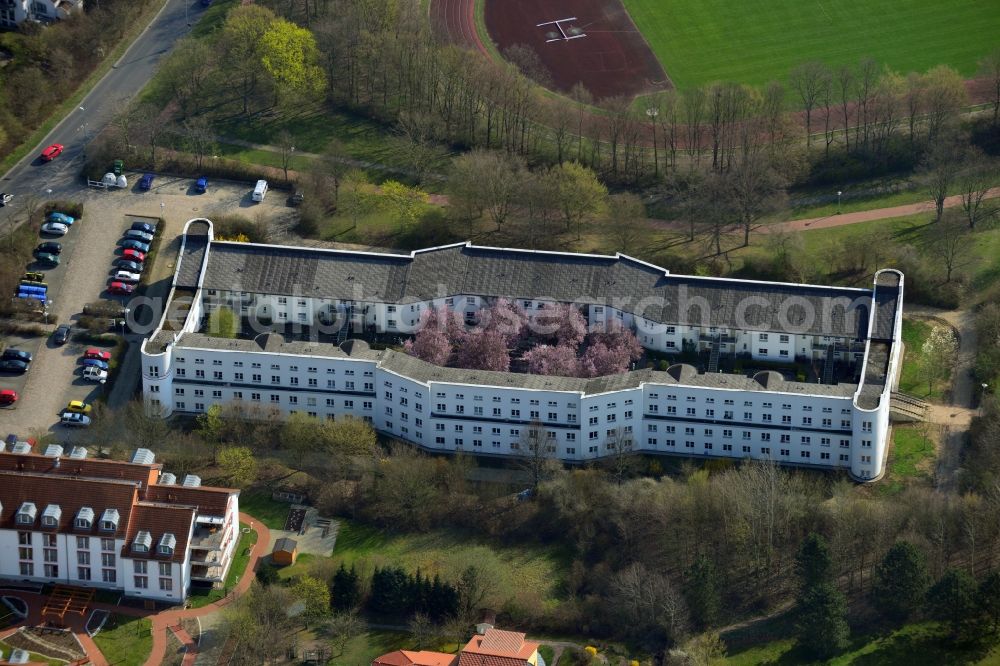 Aerial photograph Göttingen - Student residential home in Göttingen in Lower Saxony