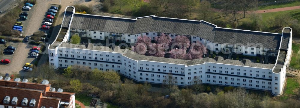 Göttingen from above - Student residential home in Göttingen in Lower Saxony