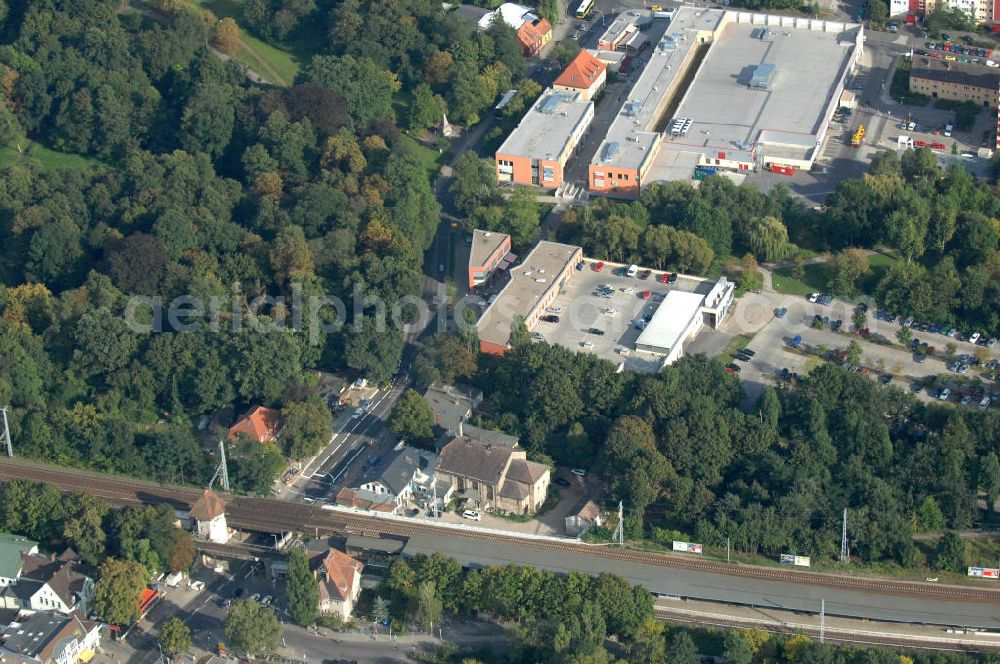 Aerial image Berlin - Buch - Blick auf einer Supermarkt der Kaufland-Kette in Berlin-Buch.