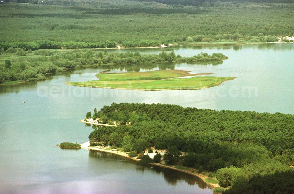 Spremberg from the bird's eye view: Talsperre Spremberg.