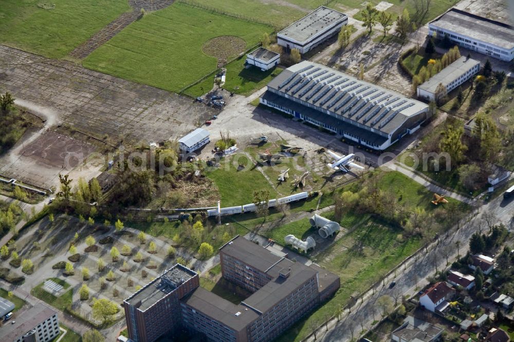 Aerial image Dessau - The site of the Technical Museum Hugo Junkers