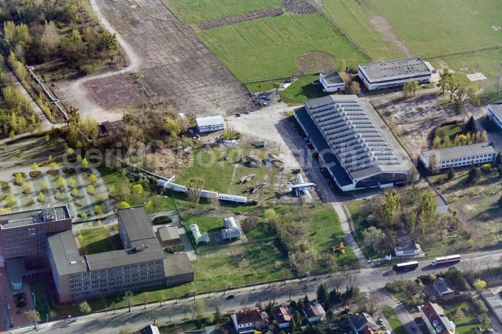 Aerial photograph Dessau - The site of the Technical Museum Hugo Junkers