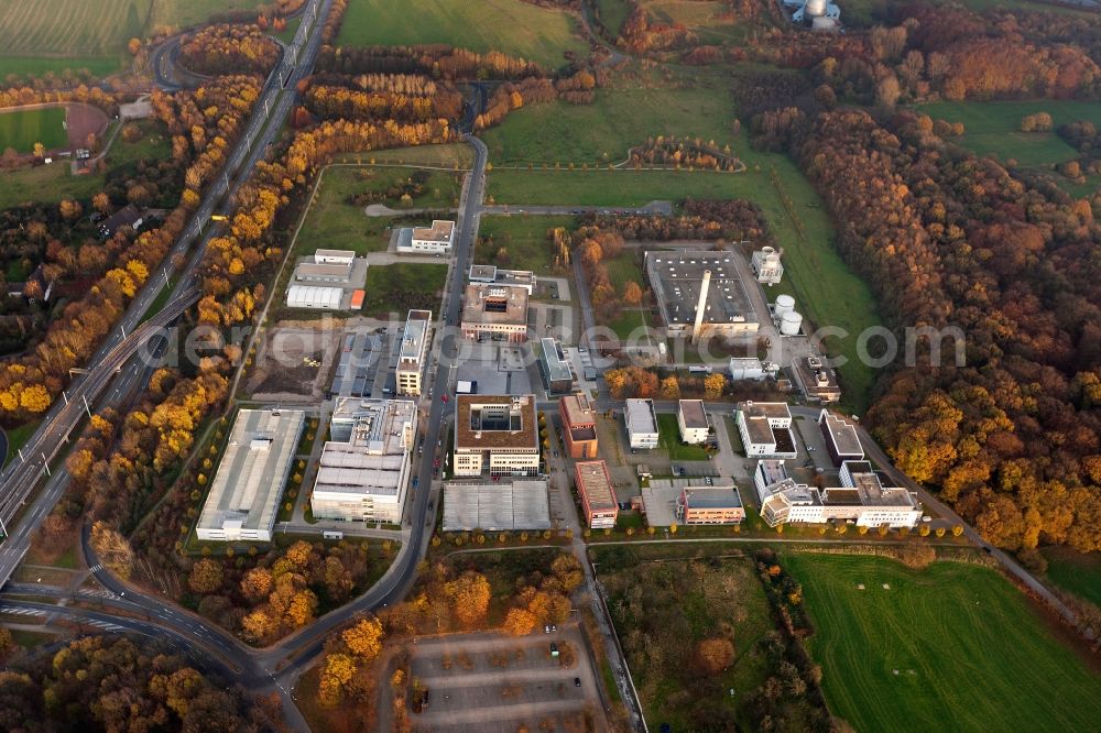 Aerial image Bochum - View of the technology quarter in Bochum in the state of North-Rhine Westphalia