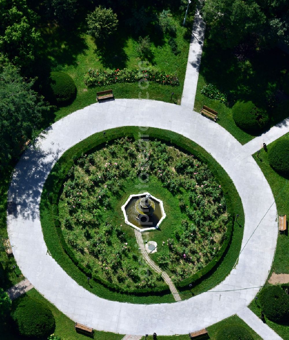 Aerial photograph Bukarest - View of the Park Tei in Bucharest in Romania