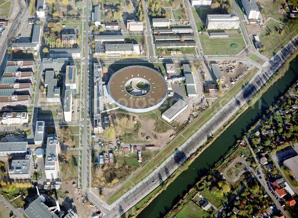 Aerial photograph Berlin - Johannisthal - Teilchenbeschleuniger BESSY 2.