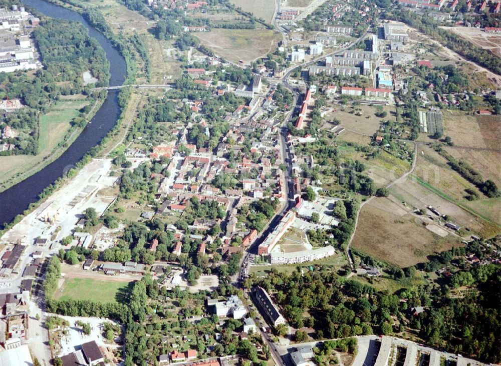 Aerial photograph Teltow / BRB - Teltow in Brandenburg (bei Berlin).