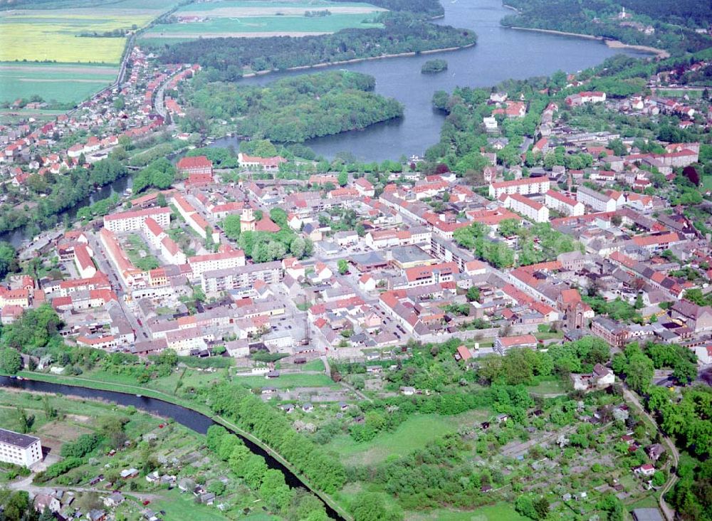 Templin / BRA from the bird's eye view: Templin / Brandenburg.