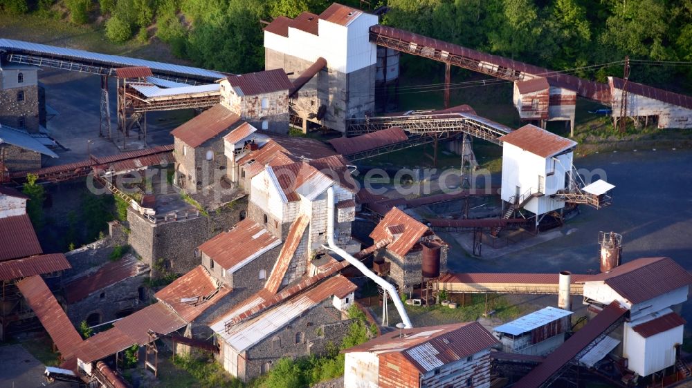 Aerial photograph Enspel - Tertiary and industrial adventure park Stoeffel in Enspel in the state Rhineland-Palatinate, Germany