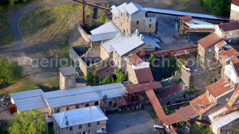 Aerial photograph Enspel - Tertiary and industrial adventure park Stoeffel in Enspel in the state Rhineland-Palatinate, Germany