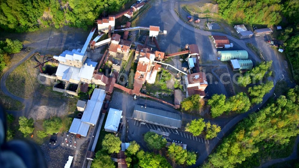 Aerial image Enspel - Tertiary and industrial adventure park Stoeffel in Enspel in the state Rhineland-Palatinate, Germany