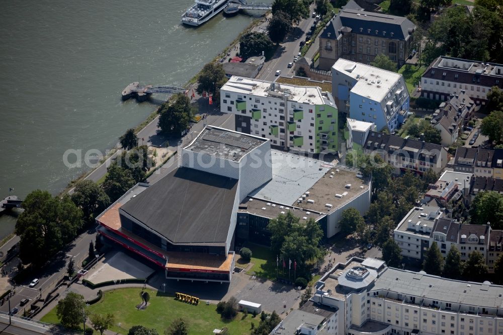 Bonn from above - Theater and opera in the district Zentrum in Bonn in the state North Rhine-Westphalia, Germany