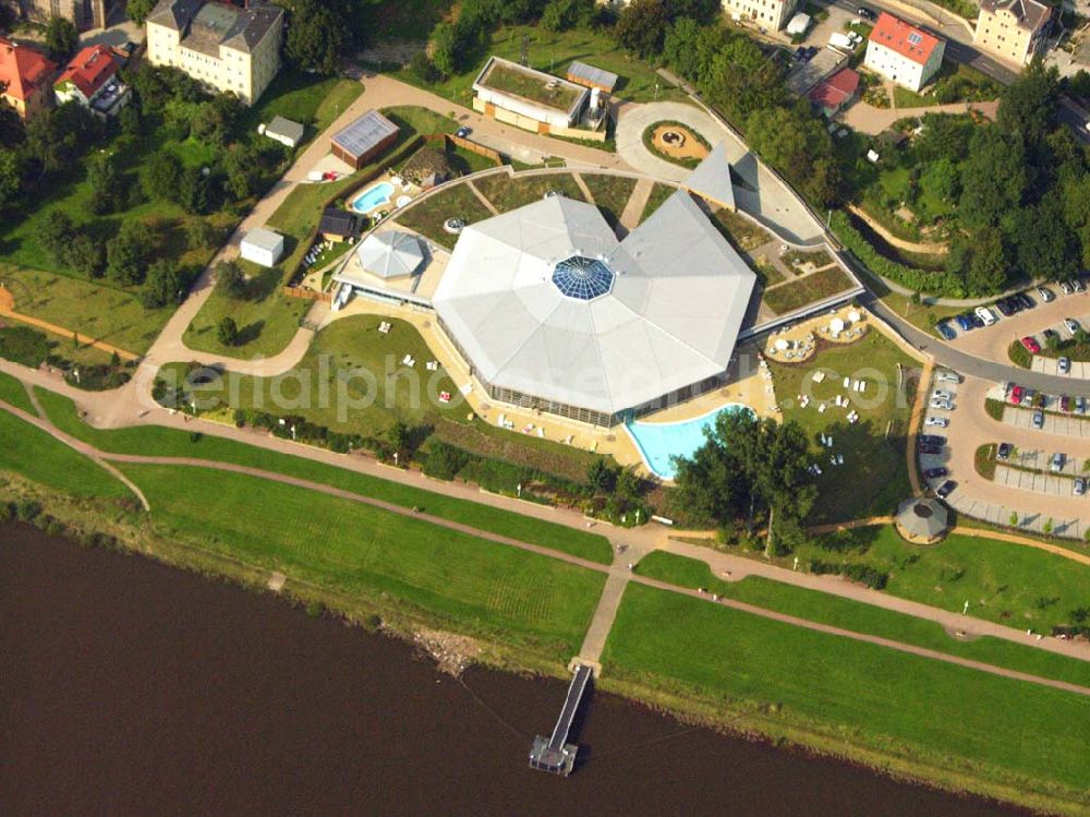 Bad Schandau from above - Toskana Therme, Bad Schandau, Rudolf-Sendig-Straße 8 A, 01814 Bad Schandau