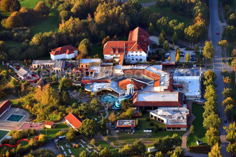 Aerial photograph Kaltenkirchen - Spa and swimming pools at the swimming pool of the leisure facility HolstenTherme in of Norofstrasse in Kaltenkirchen in the state Schleswig-Holstein, Germany