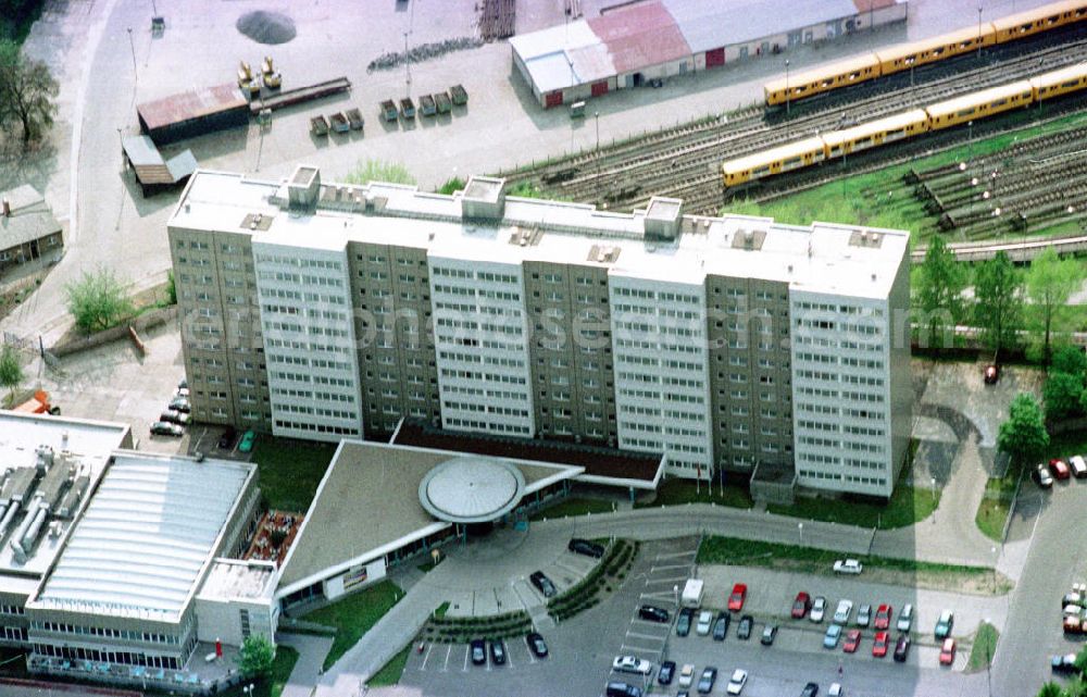 Aerial image Berlin - Lichtenberg - Tierparkhotel abacus in der Straße Am Tierpark in Berlin-Lichtenberg..