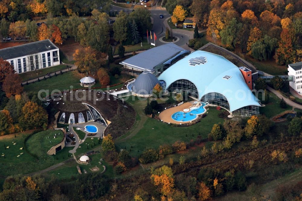 Aerial photograph Bad Sulza - Look at the Tuscany spa at Bad Sulza in Thuringia