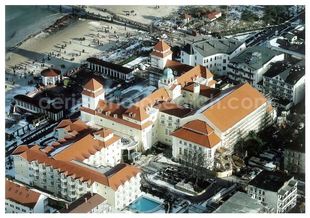 Aerial image Binz / Rügen - MV - TRAVEL CHARME HOTEL / ehem. Kurhaus auf Rügen.