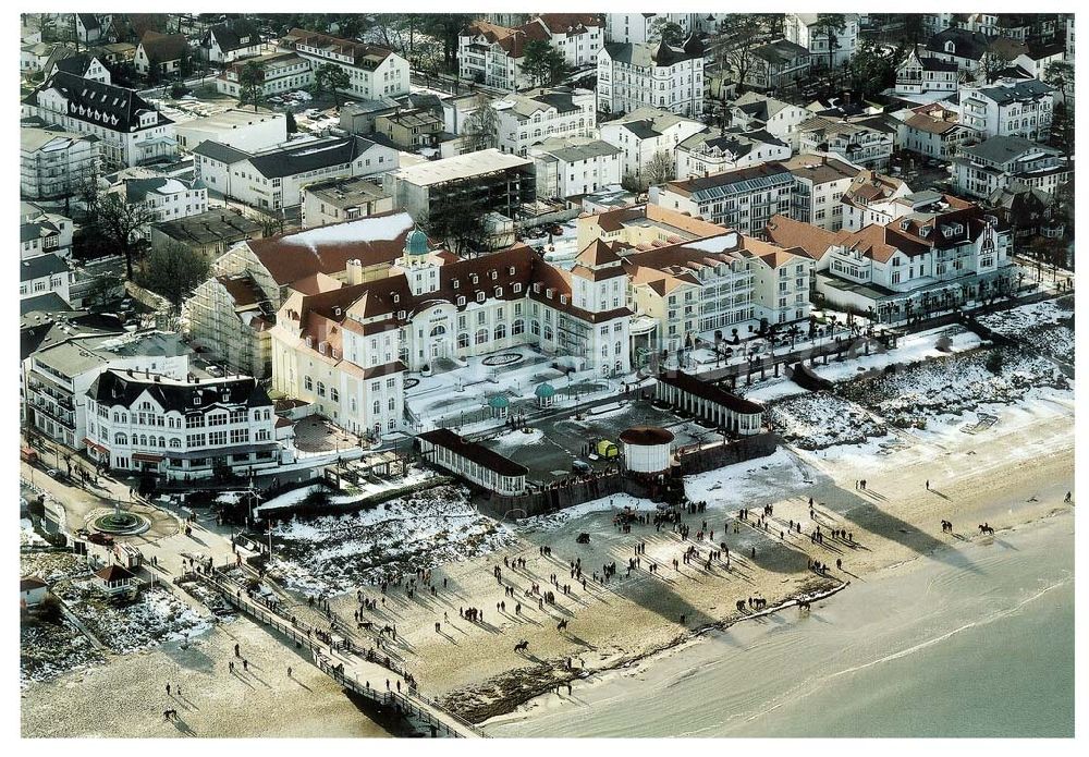 Aerial image Binz / Rügen - MV - TRAVEL CHARME HOTEL / ehem. Kurhaus auf Rügen.