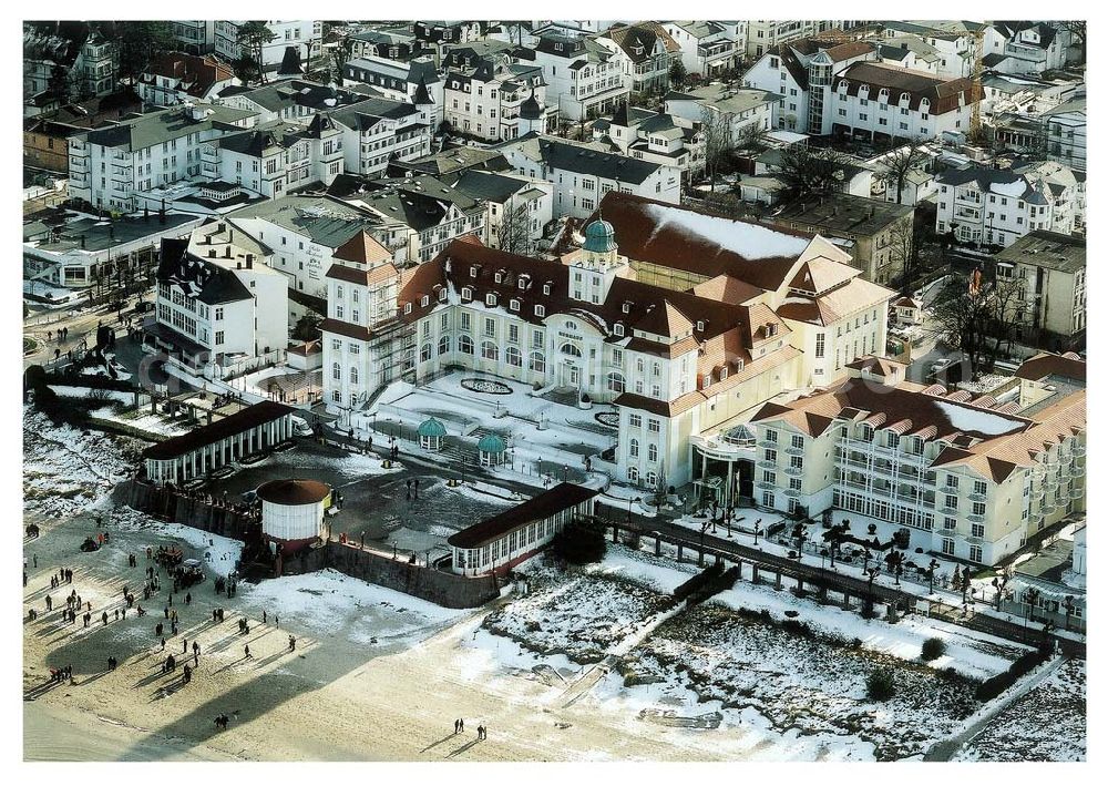 Aerial photograph Binz / Rügen - MV - TRAVEL CHARME HOTEL / ehem. Kurhaus auf Rügen.