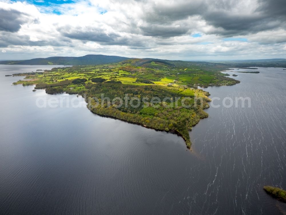 Aerial photograph Ogonnelloe - Riparian areas on the lake area of Lough Derg in Ogonnelloe in Clare, Ireland