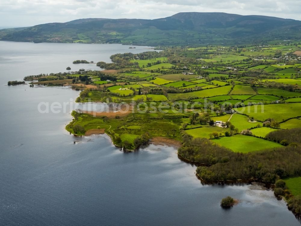 Aerial photograph Ogonnelloe - Riparian areas on the lake area of Lough Derg in Ogonnelloe in Clare, Ireland