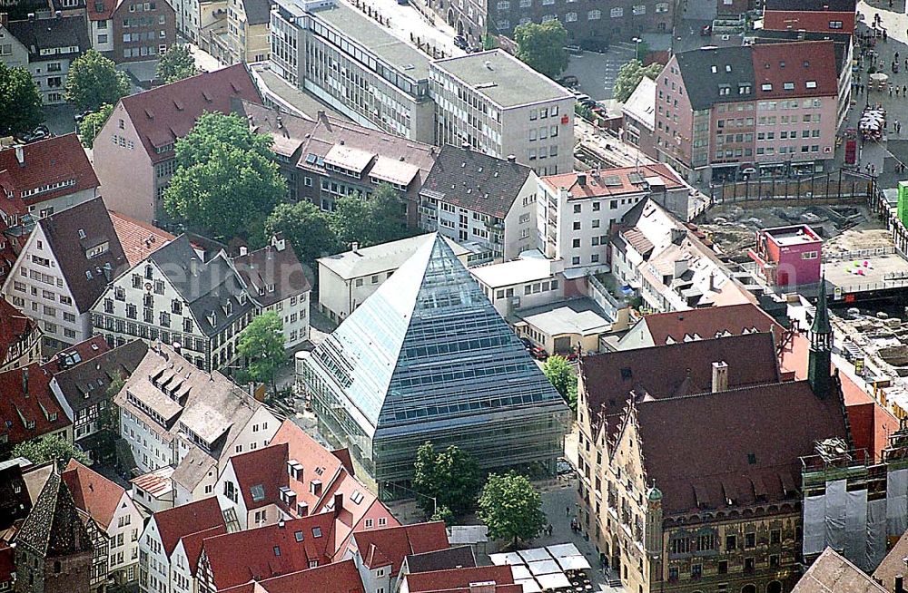 Ulm / Baden Württemberg from the bird's eye view: 