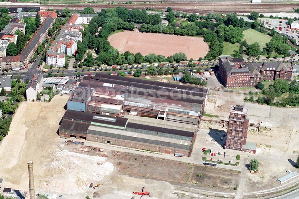 Berlin from the bird's eye view: 30.06.1995 Umbau Borsighallen in Berlin-Tegel