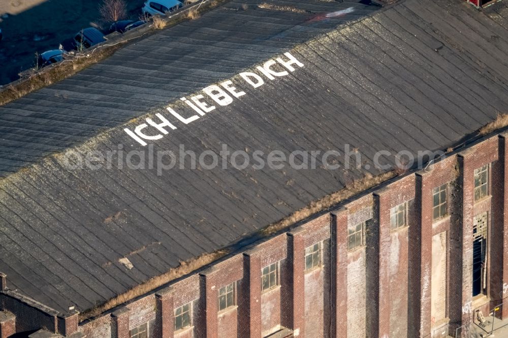 Aerial photograph Dortmund - Construction site for reconstruction and modernization and renovation of an office and commercial building Phoenix-Arcaden on Antonio-Segni-Strasse in the district Phoenix-West in Dortmund in the state North Rhine-Westphalia, Germany