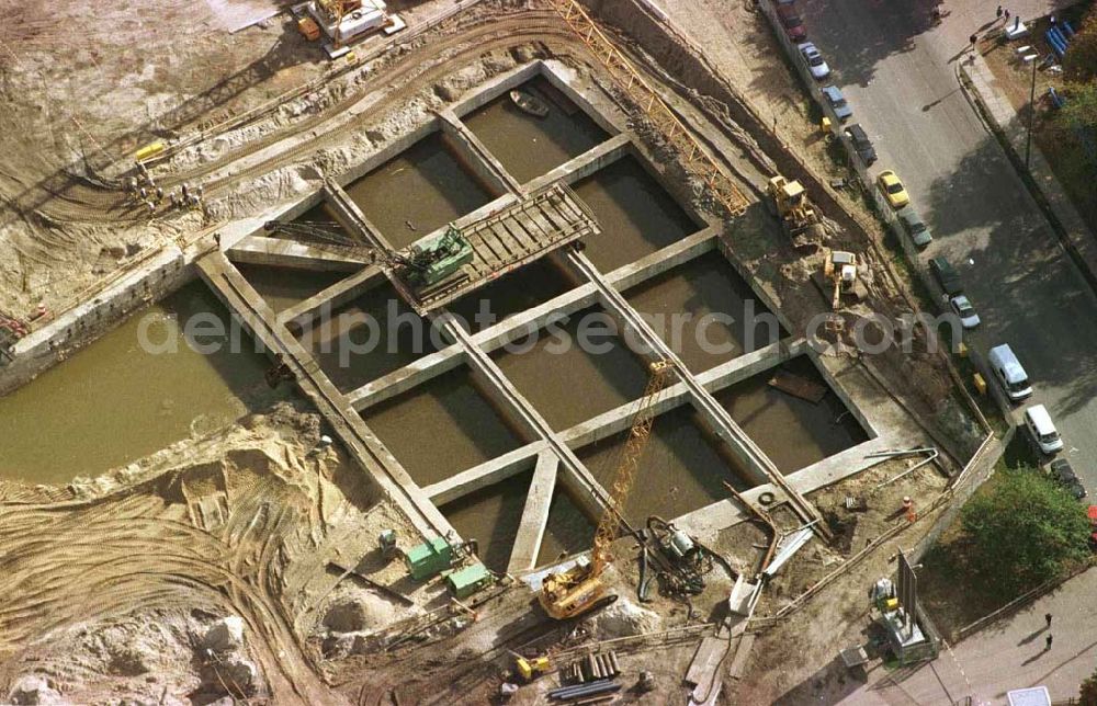 Berlin from above - Umbau Reichstagsvorplatz Jede Verwendung nur mit Urheberangabe: 