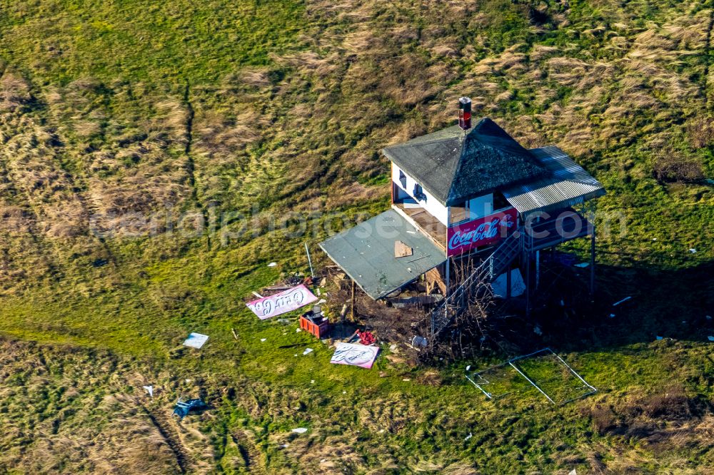 Aerial image Recklinghausen - Development, demolition and renovation work on the site of the former racing track - harness racing track as part of the integrated district development concept (ISEK) Hillerheide in Recklinghausen at Ruhrgebiet in the state of North Rhine-Westphalia, Germany