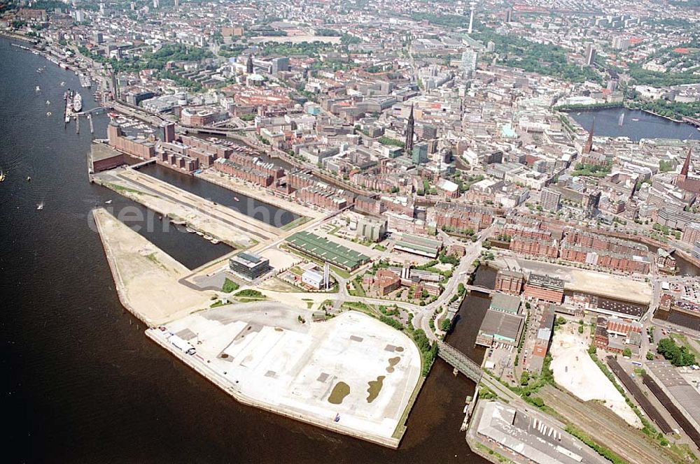 Hamburg from the bird's eye view: 