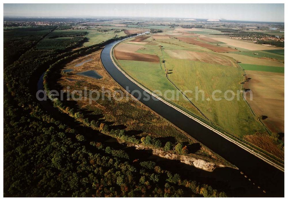 Aerial image Parchau / Sachsen-Anhalt - 