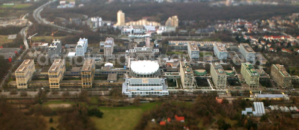 Aerial image Bochum - Blick auf die Universitaet Bochum RUB. Bochum ruhr university.