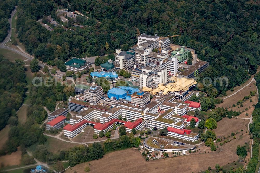 Aerial image Konstanz - The University of Konstanz in Konstanz in Baden-Wuerttemberg