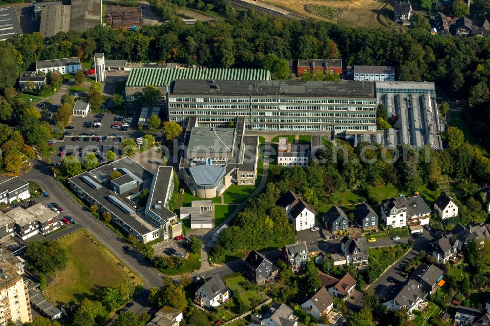 Aerial photograph Siegen - University of Siegen, Department of Mechanical Engineering in the state of North Rhine-Westphalia