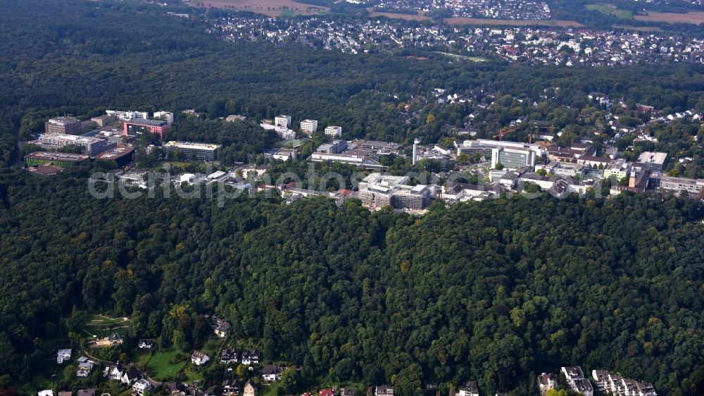 Aerial photograph Bonn - University Hospital Bonn on the Venusberg in Bonn in the state North Rhine-Westphalia, Germany